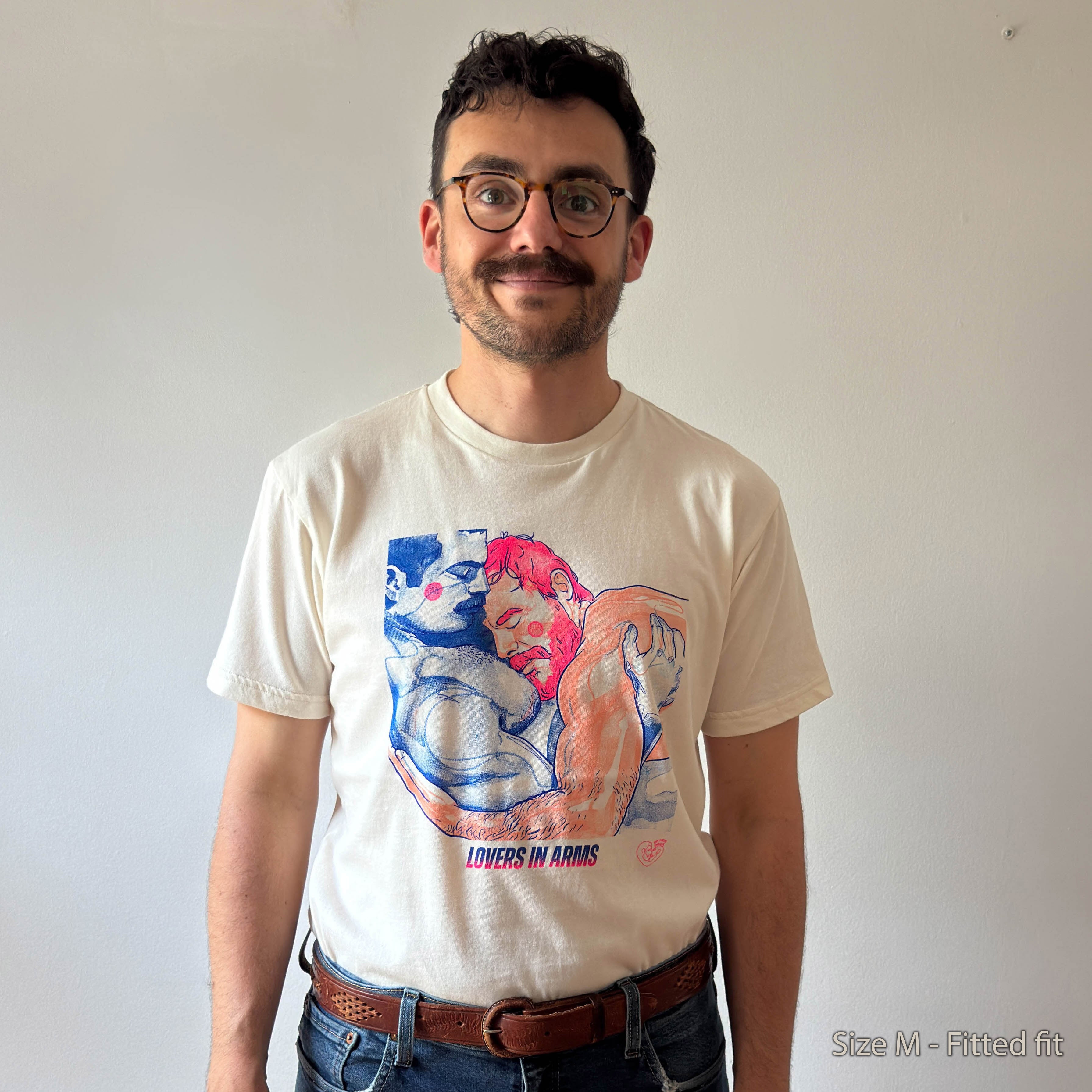 "Lovers in Arms" Organic T-Shirt