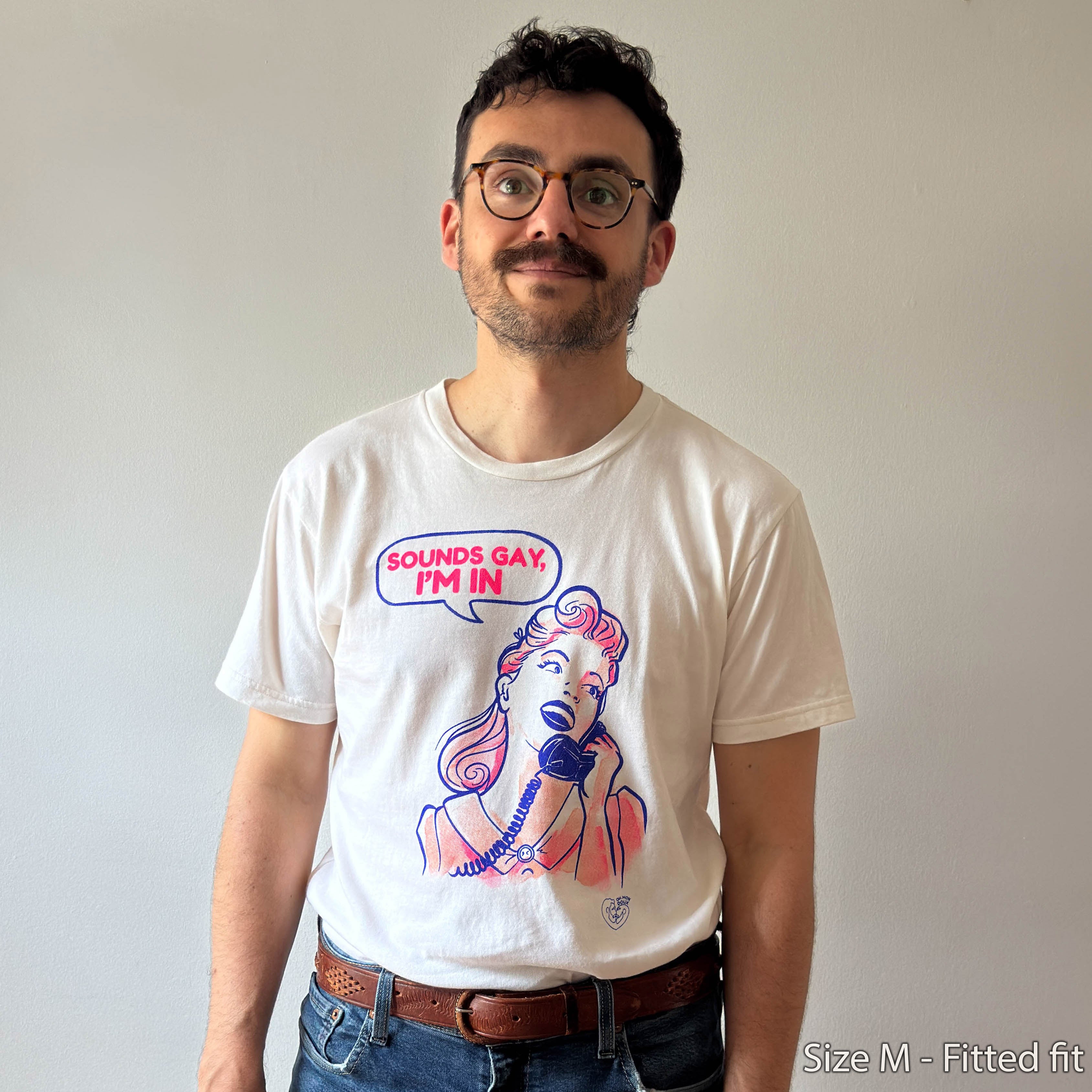 "Sounds gay, I'm in" Organic T-Shirt