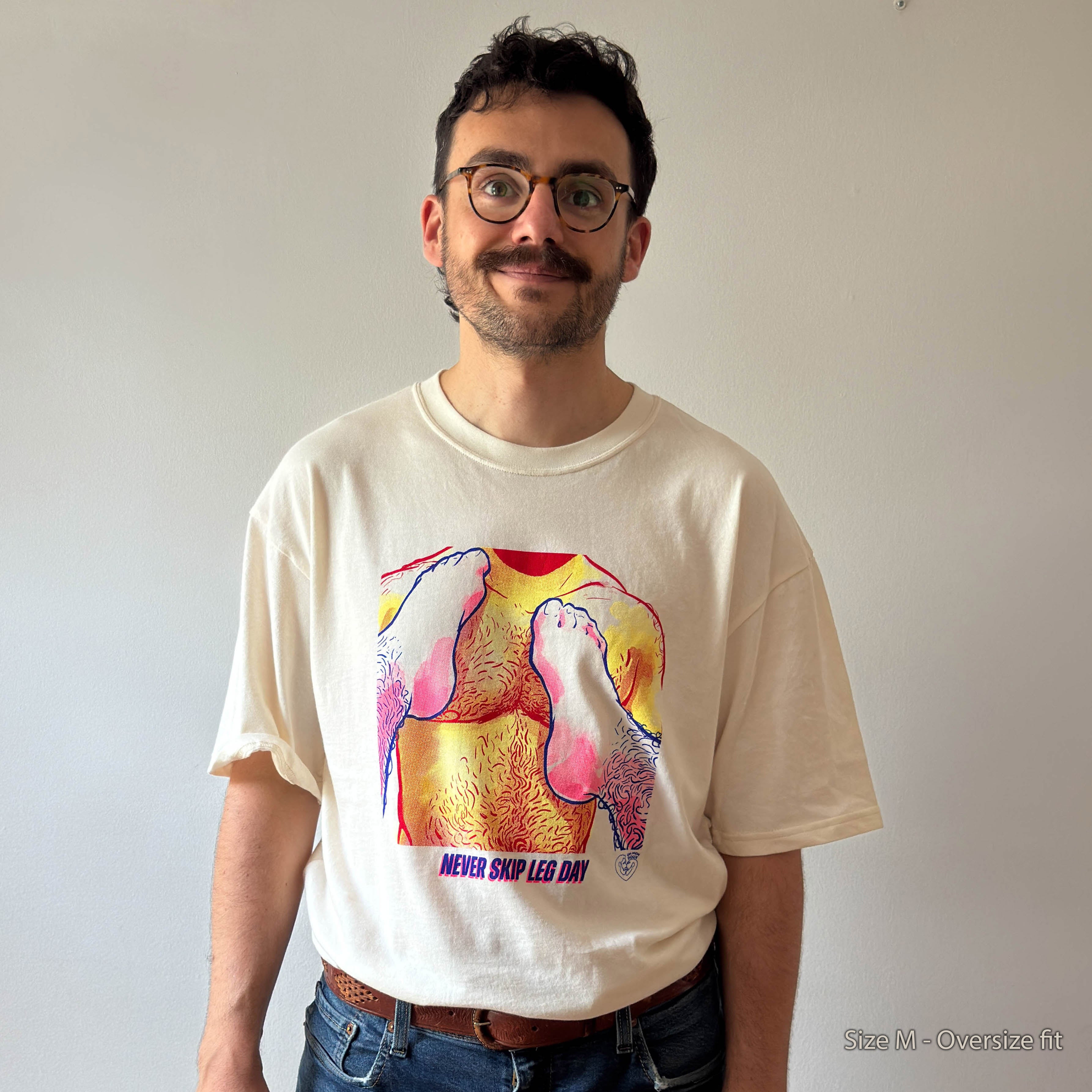 "Never Skip Leg Day" Organic T-Shirt