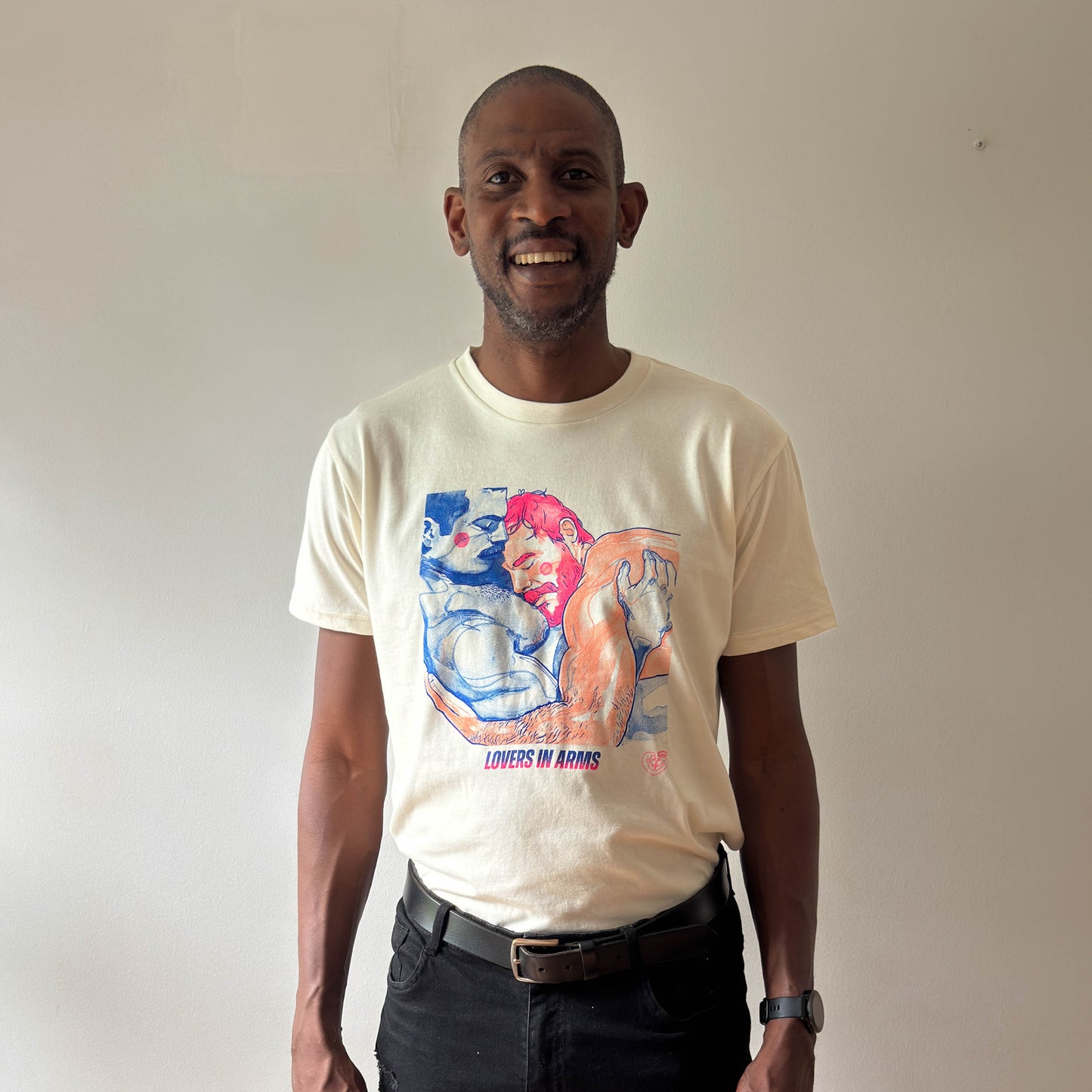 "Lovers in Arms" Organic T-Shirt