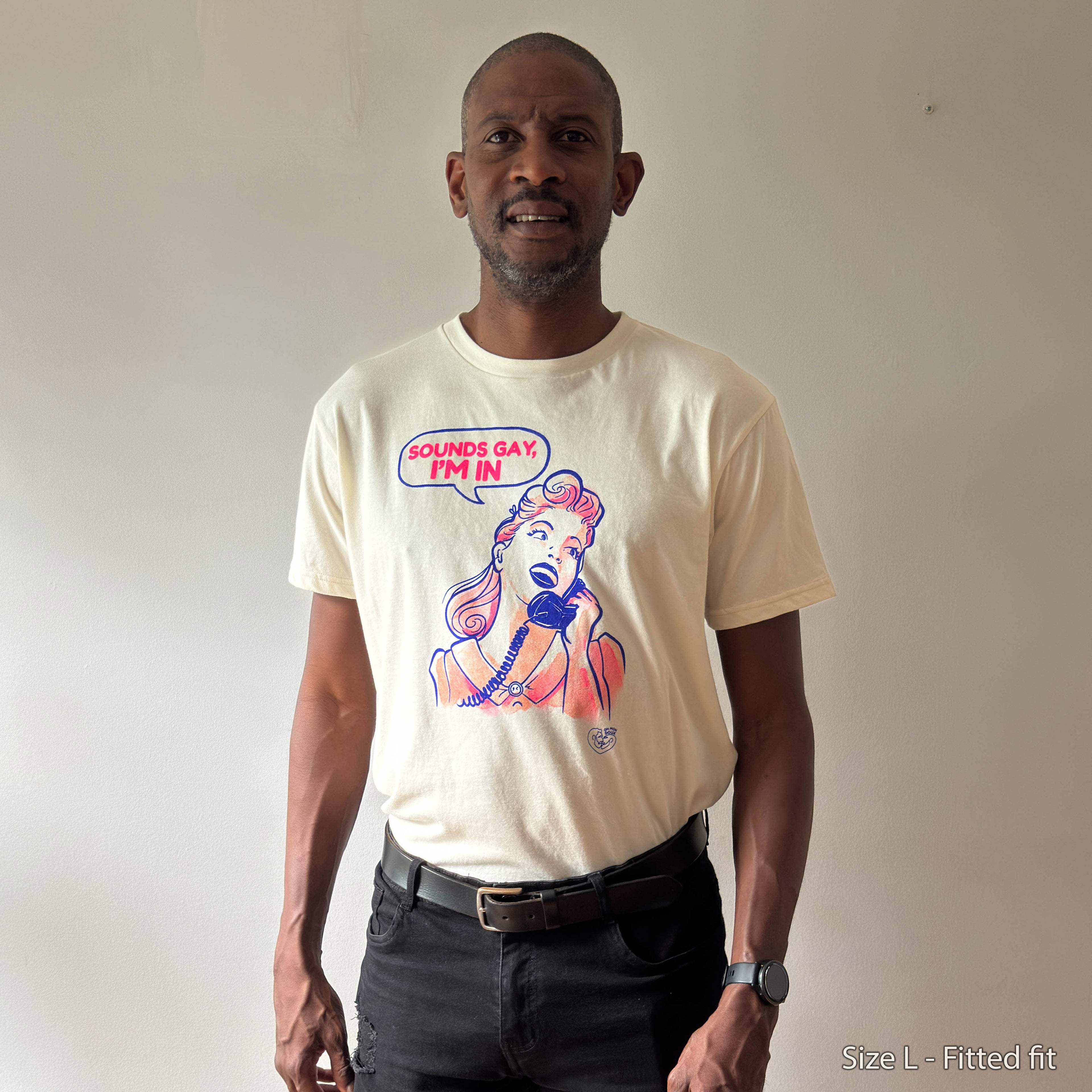 "Sounds gay, I'm in" Organic T-Shirt