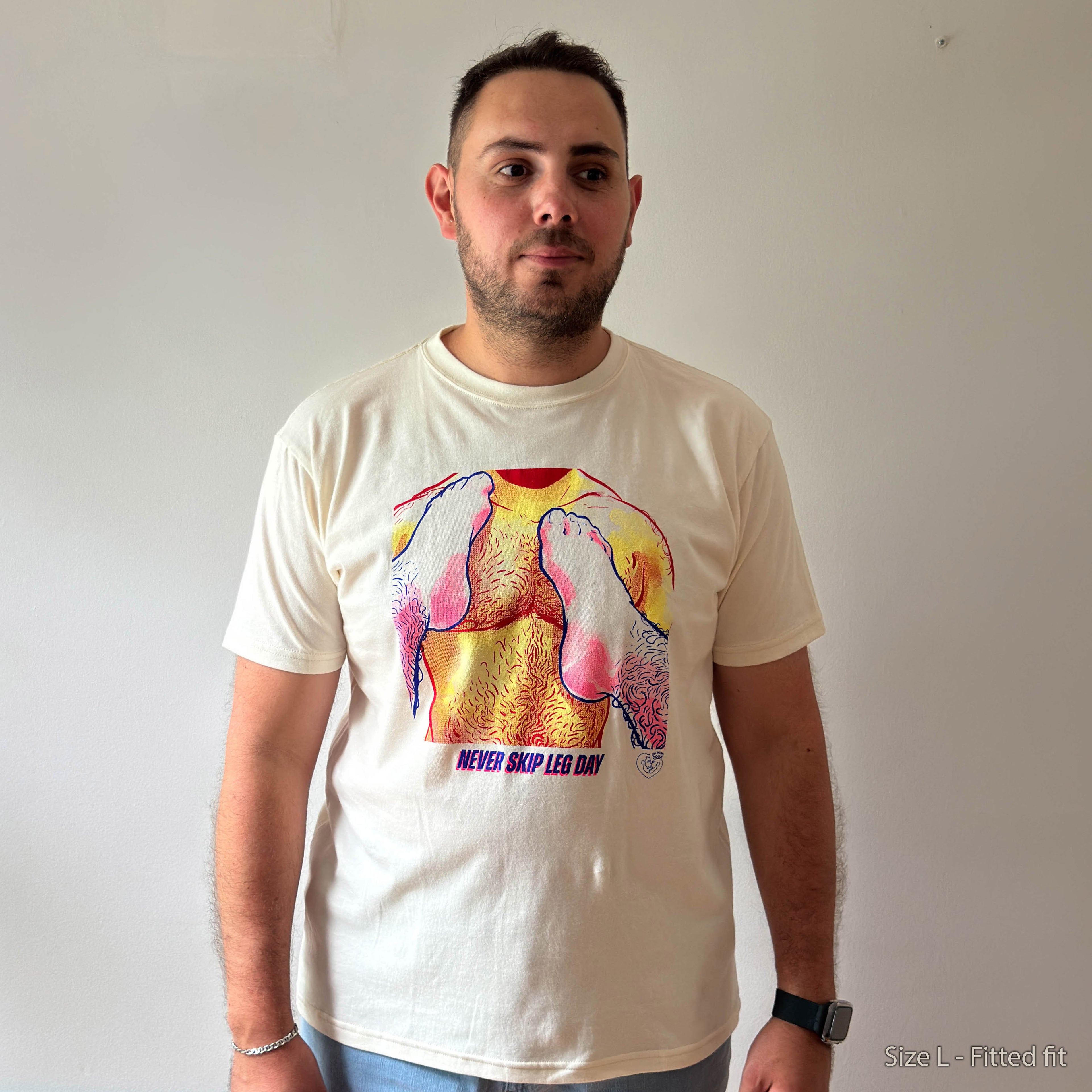 "Never Skip Leg Day" Organic T-Shirt