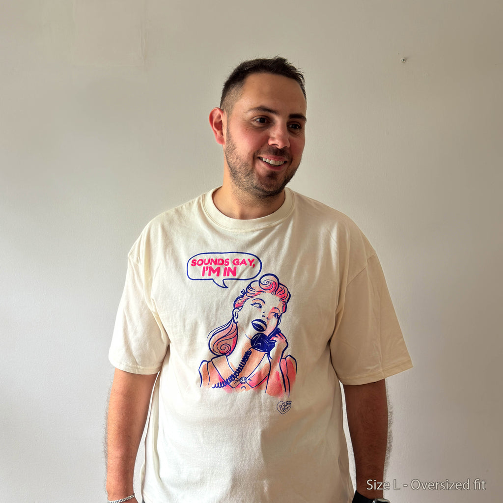 "Sounds gay, I'm in" Organic T-Shirt