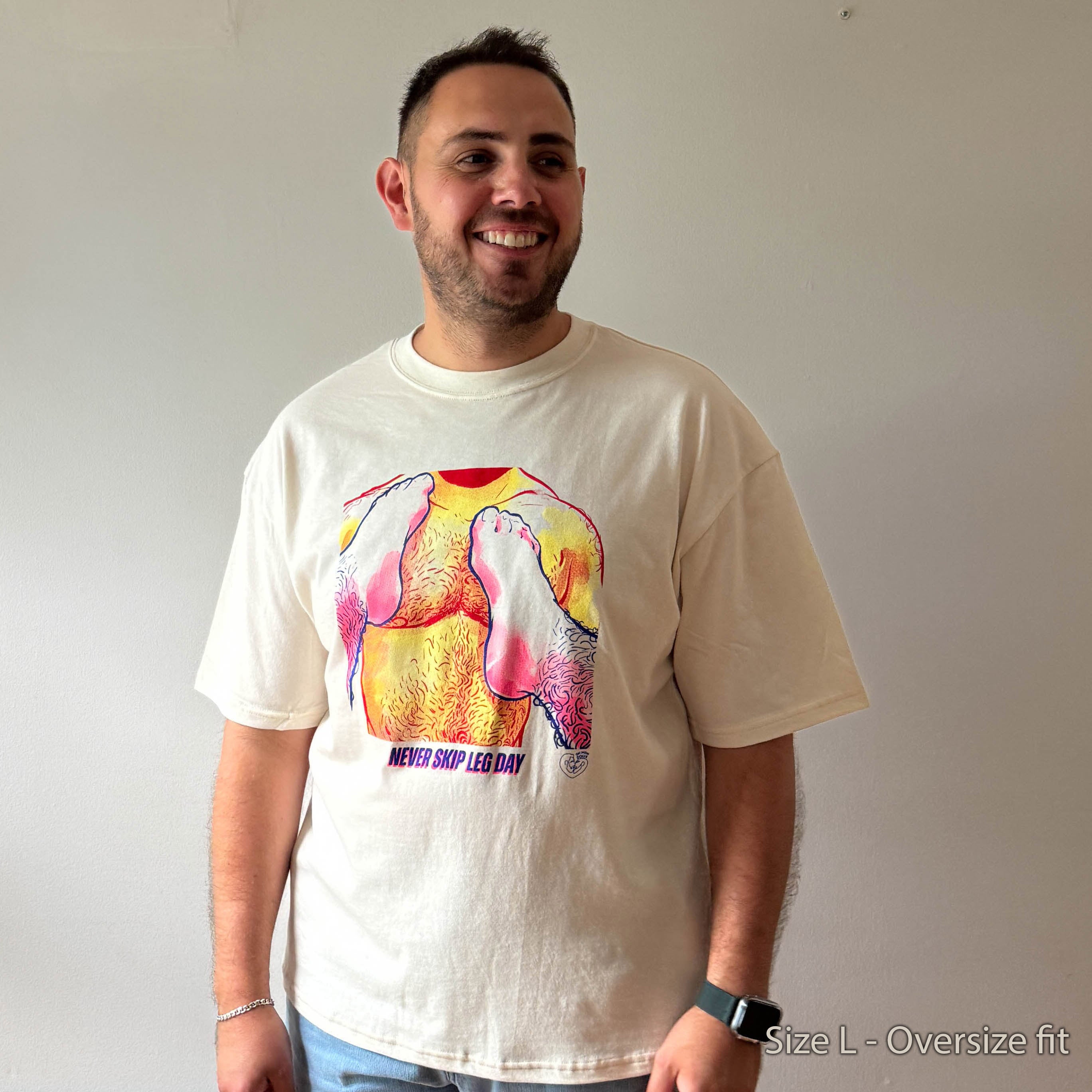 "Never Skip Leg Day" Organic T-Shirt
