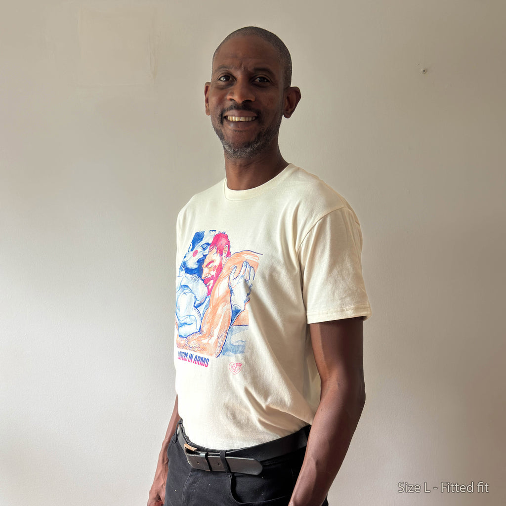 "Lovers in Arms" Organic T-Shirt