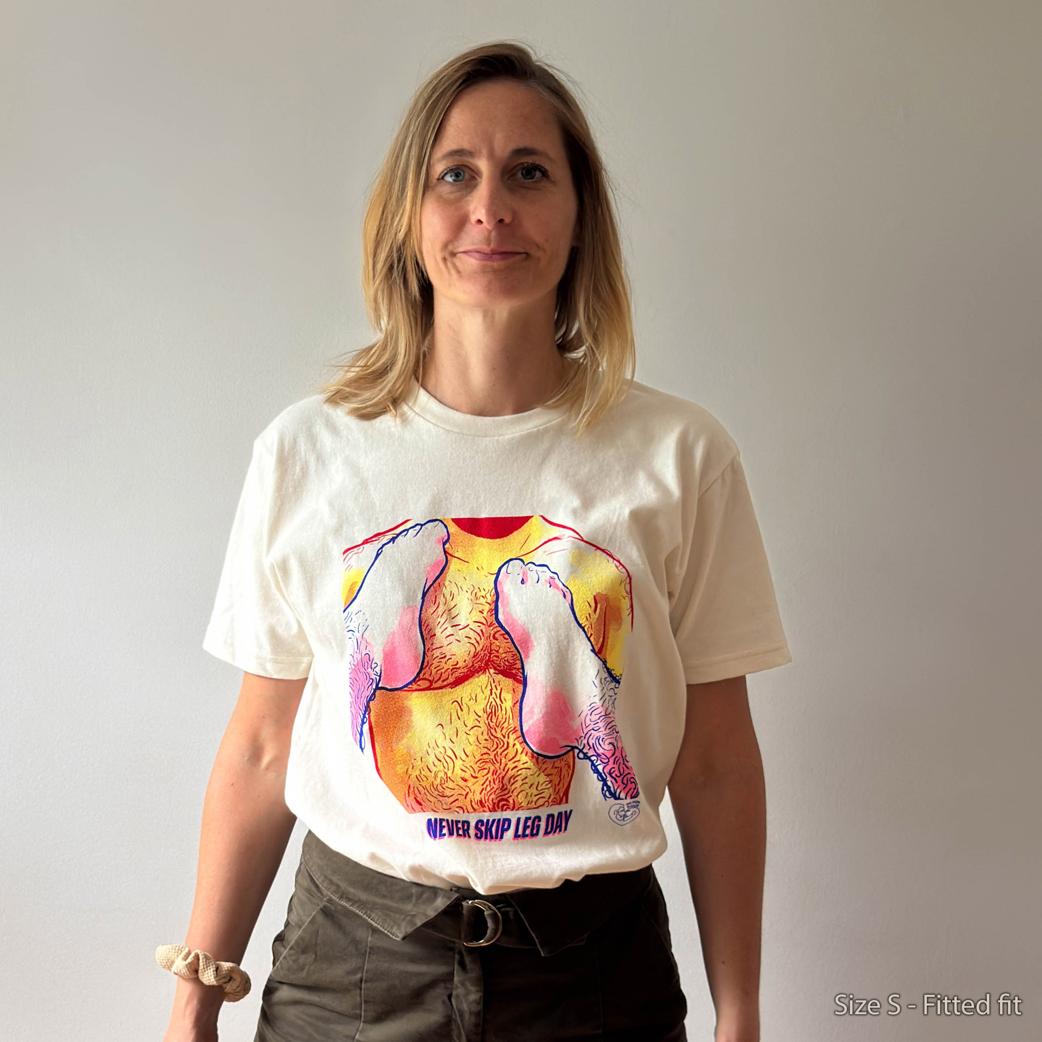 "Never Skip Leg Day" Organic T-Shirt