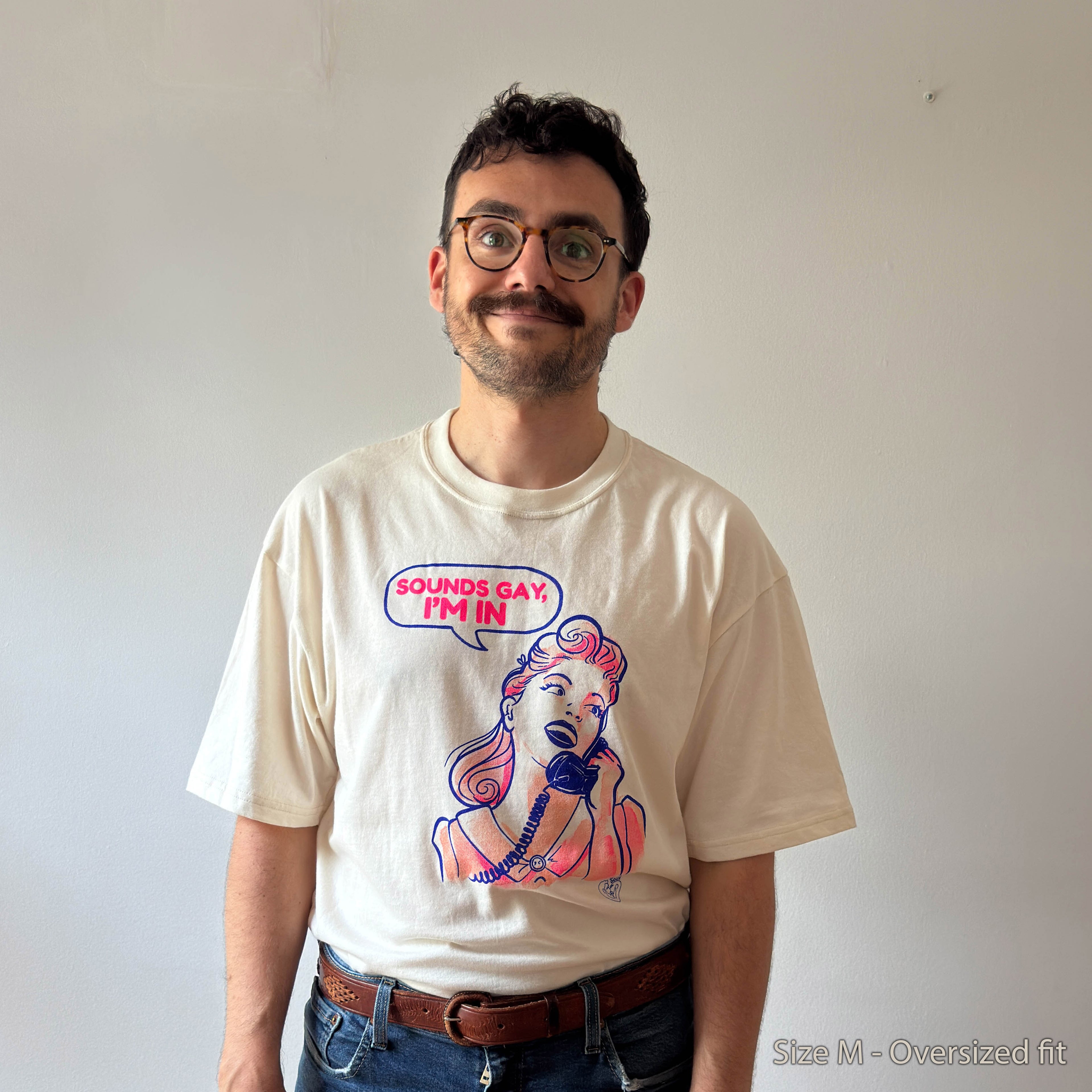 "Sounds gay, I'm in" Organic T-Shirt
