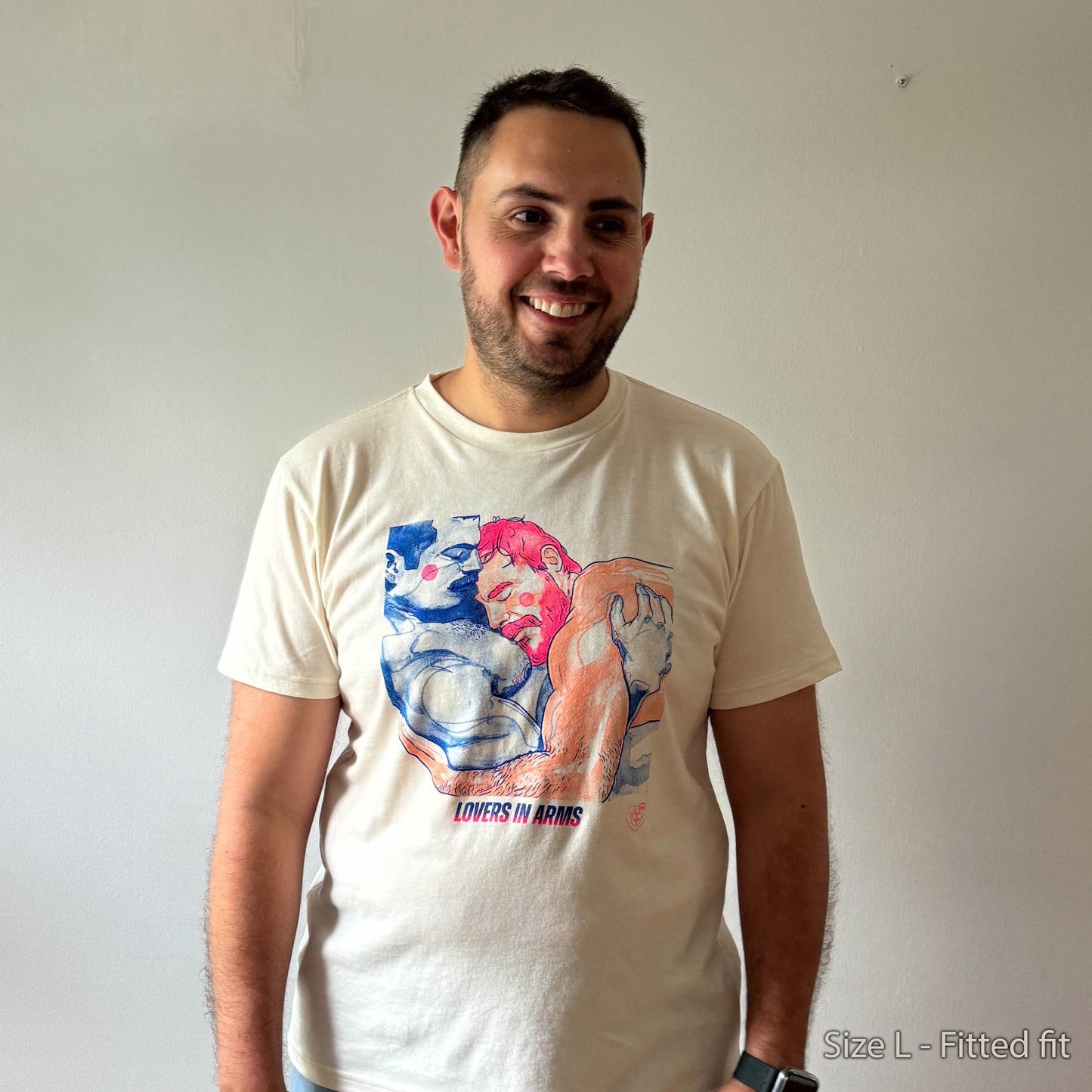 "Lovers in Arms" Organic T-Shirt
