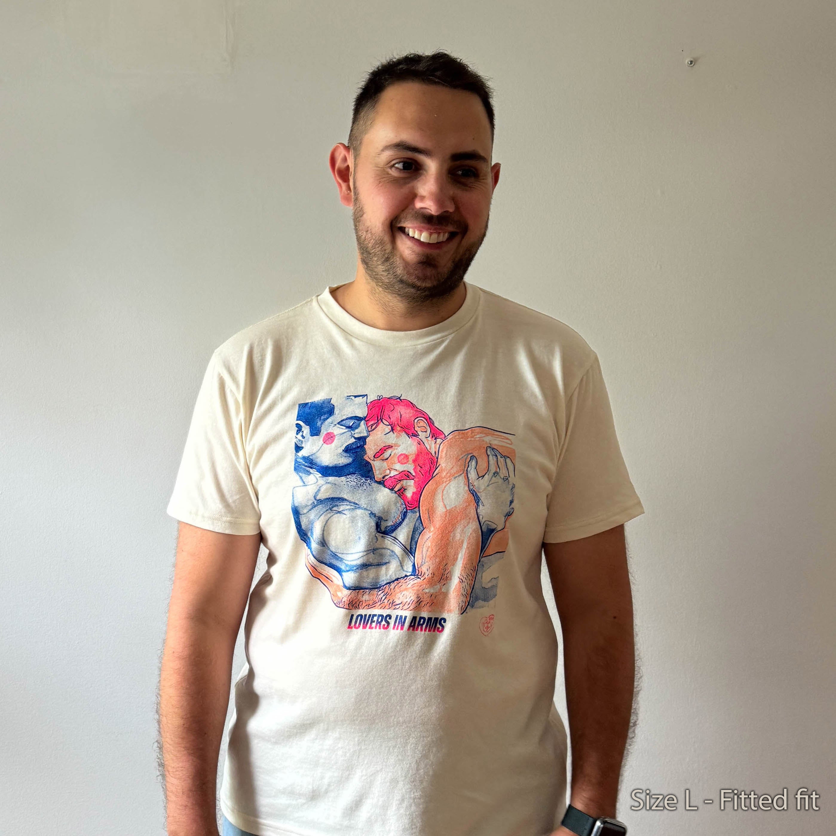"Lovers in Arms" Organic T-Shirt