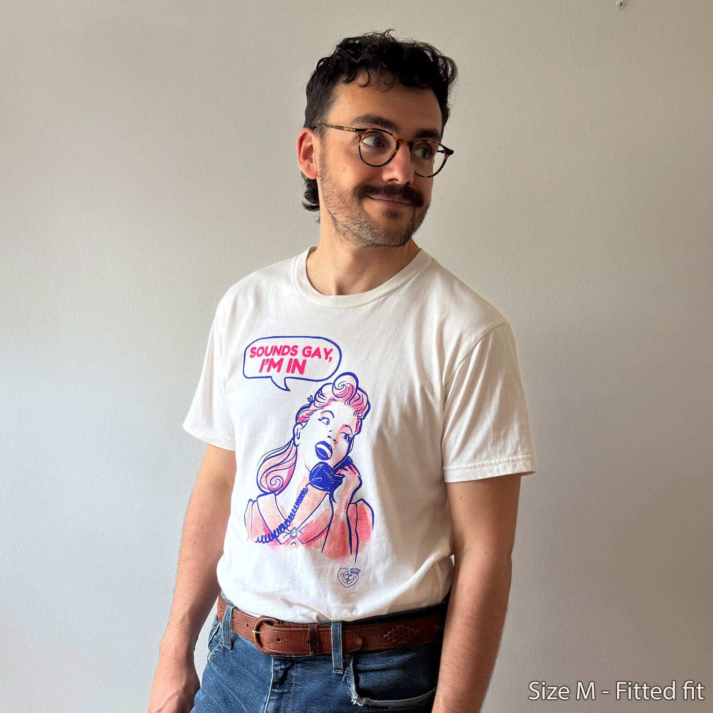 "Sounds gay, I'm in" Organic T-Shirt