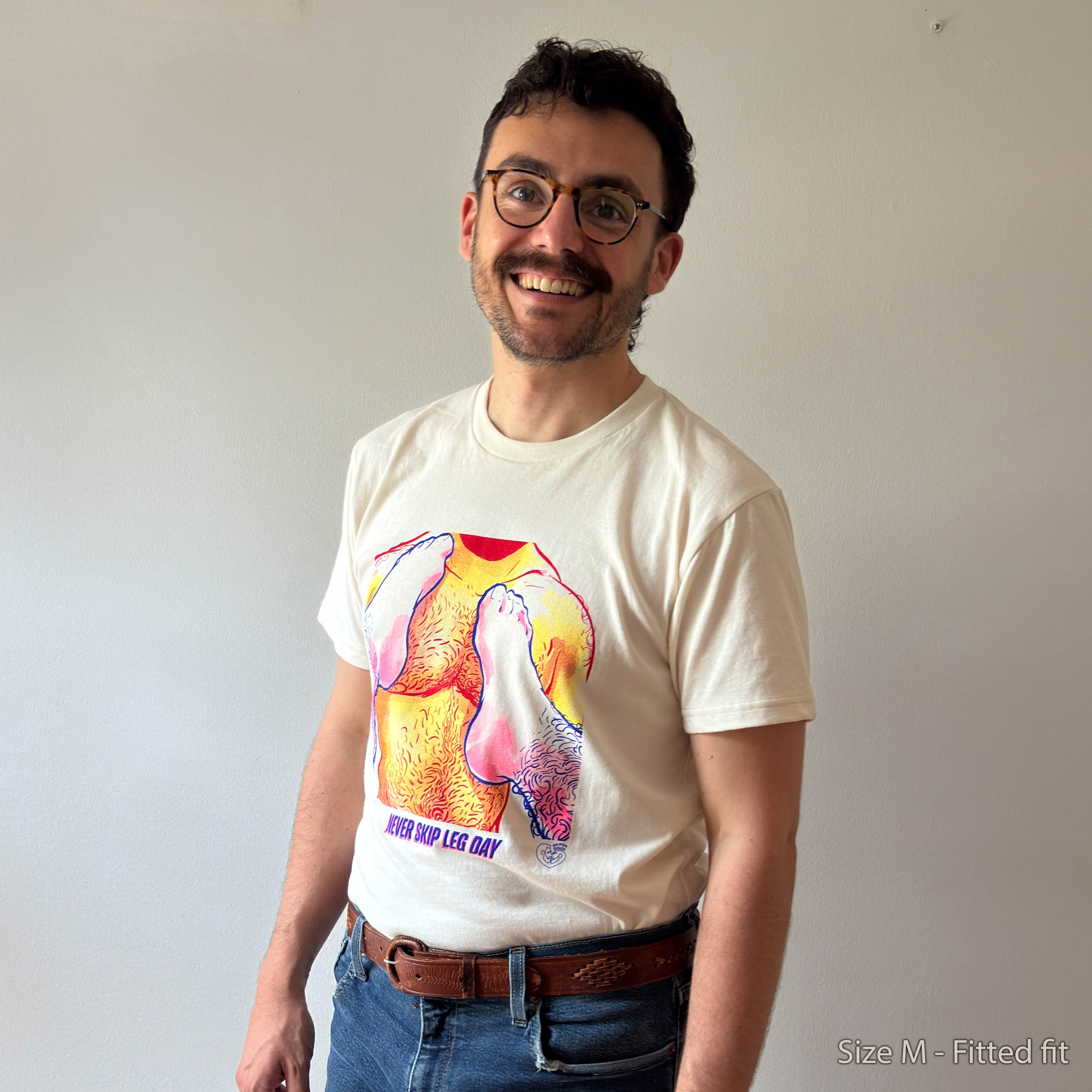 "Never Skip Leg Day" Organic T-Shirt