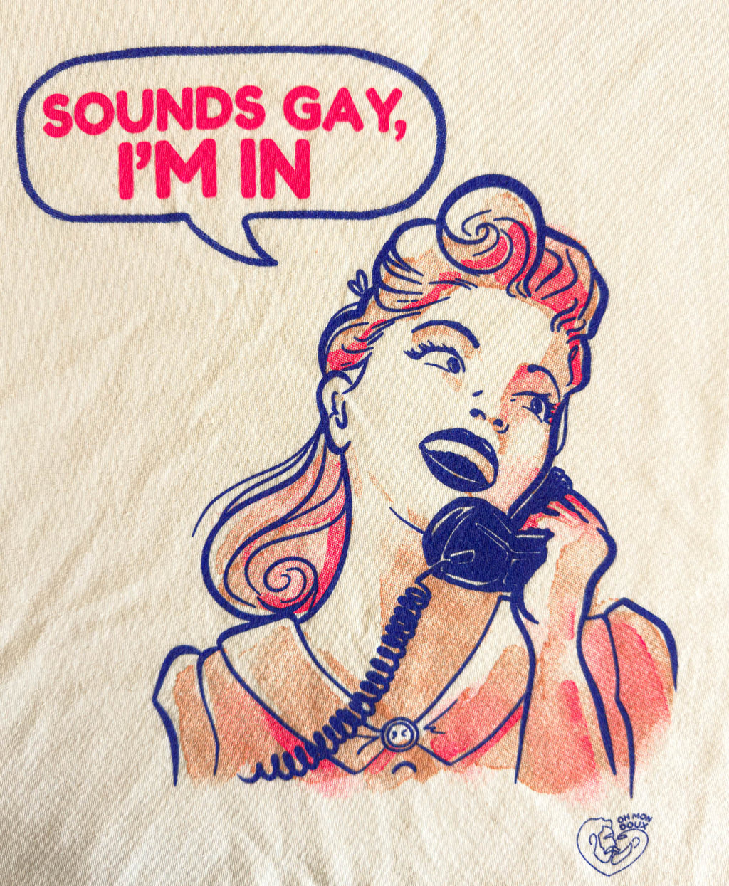 "Sounds gay, I'm in" Organic T-Shirt