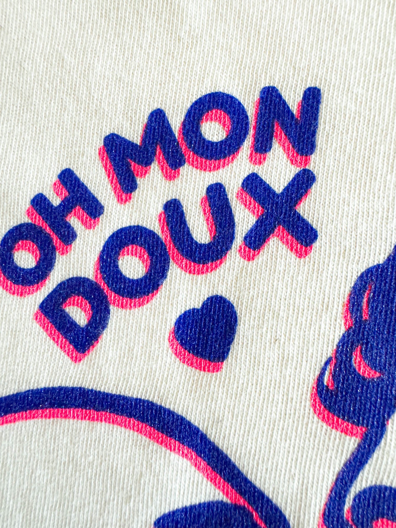 "Oh Mon Doux" Organic T-Shirt