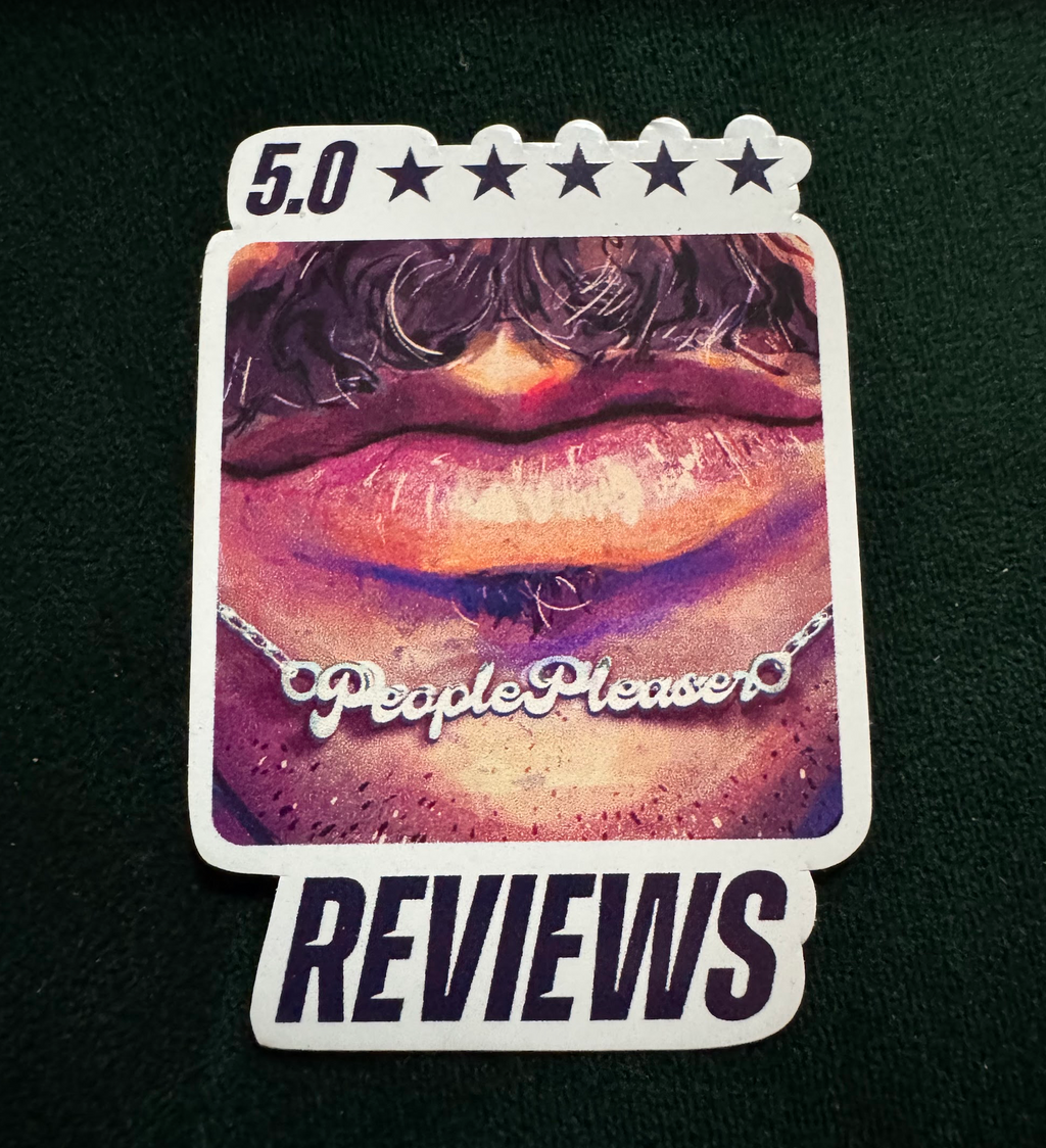 "5 Stars reviews" - Sticker