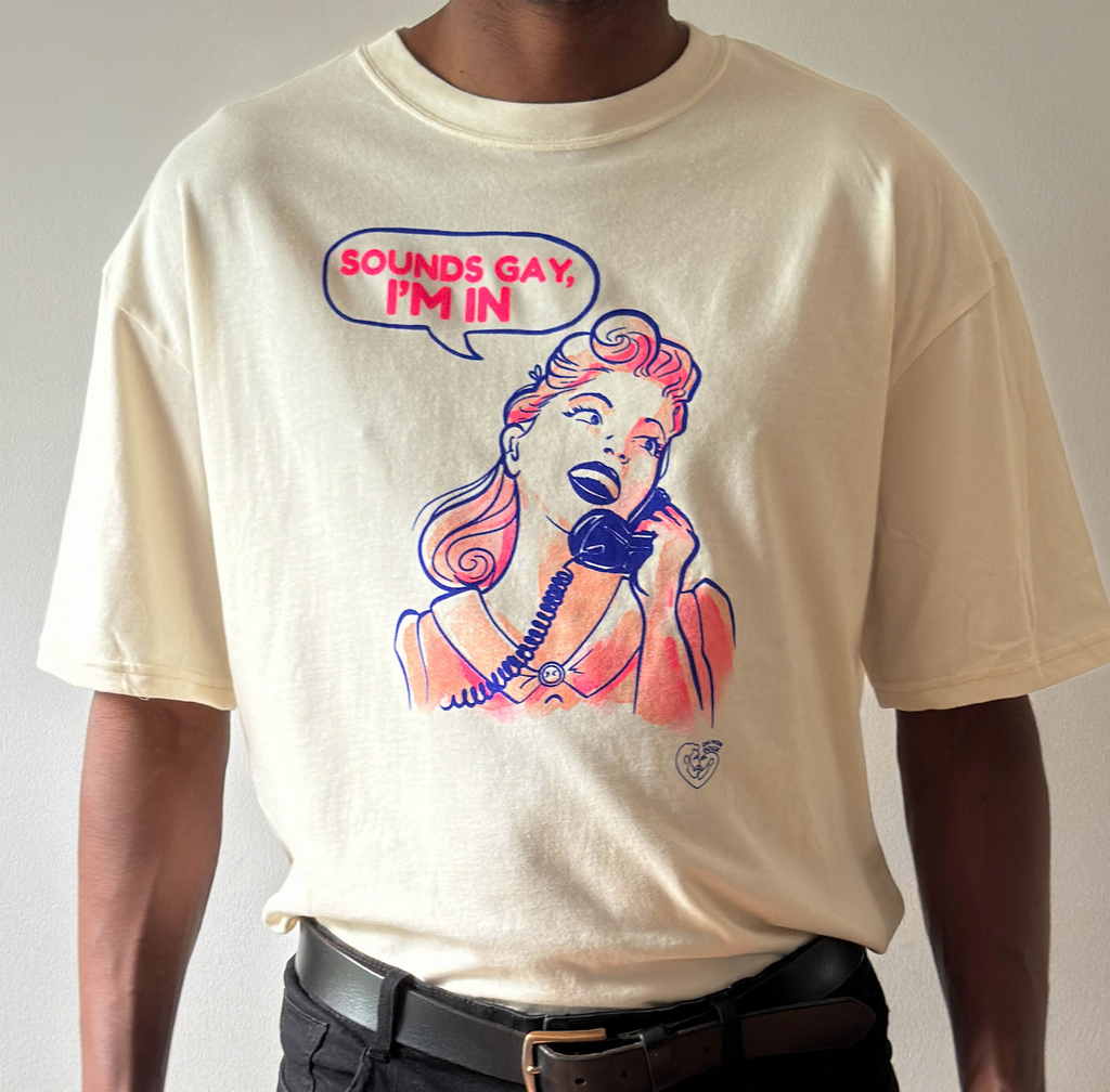 "Sounds gay, I'm in" Organic T-Shirt