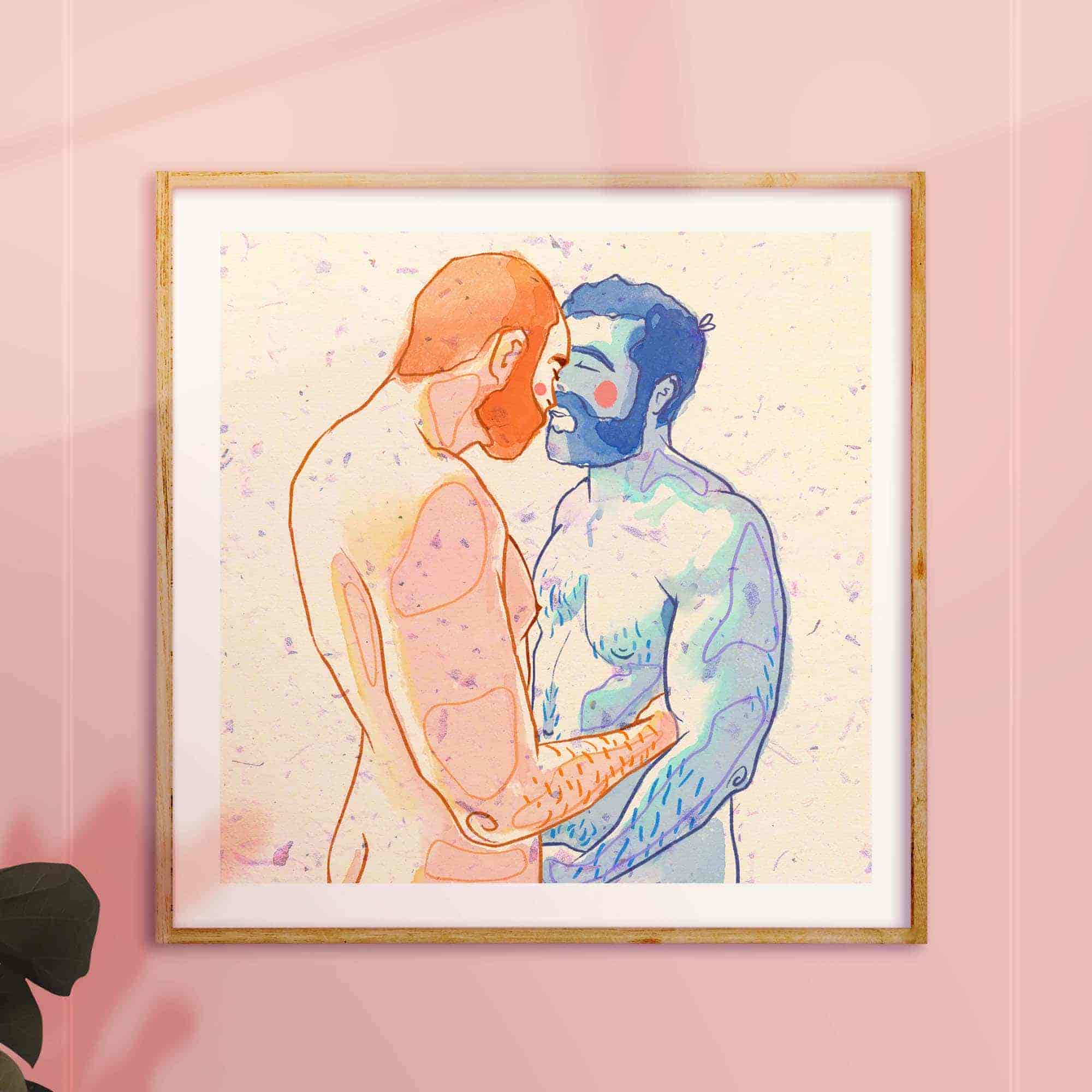 Erotic Gay illustration Sex Pic Hd